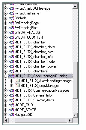 2 Alarm Handling tool The alarm configuration of the project is done with the help of the panel - tool, MDT ELTX AlarmConfiguration, that seats under panels/mdteltx tools.