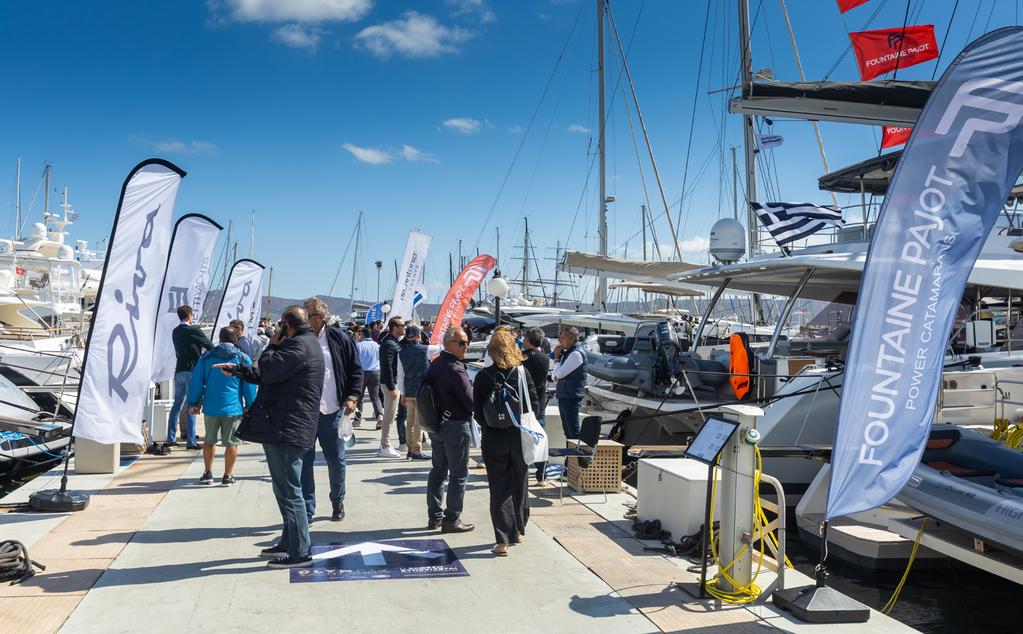 THE PREMIUM IN-WATER YACHT SHOW ΟΙ ΜΕΓΑΛΎΤΕΡΕΣ ΕΤΑΙΡΕΊΕΣ ΤΟΥ ΧΏΡΟΥ ΘΑ ΔΏΣΟΥΝ ΔΥΝΑΜΙΚΌ ΠΑΡΏΝ