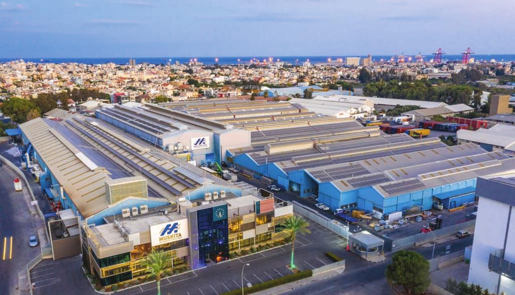 MUSKITA Aluminium Industries 60 χρόνια ηγέτιδα στον τομέα της Η κυπριακή βιομηχανία MUSKITA καινοτομεί στον σχεδιασμο και την παραγωγή προϊο ντων και συστημάτων αλουμινίου και είναι μια απο τις πιο