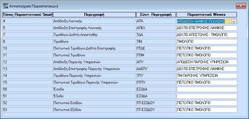 2.2 ΒΗΜΑ 2: Αντιστοίχιση Παραστατικών Στην επιλογή «Γενική Λογιστική/Epsilon Smart/Αντιστοίχιση Παραστατικών», θα αντιστοιχίσετε τα παραστατικά