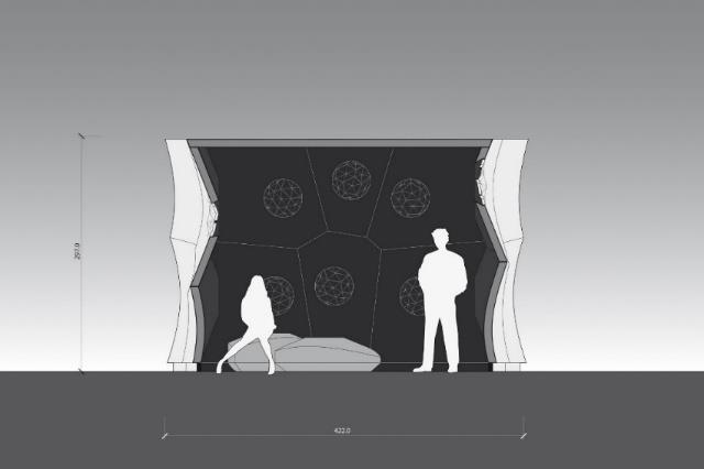 4.2 Μελέτες περίπτωσης 4.2.1 Hydro-Skin (Υδρο-δέρμα) - Meteor sensitive Pavilion (Περίπτερο, με ευαίσθητο κέλυφος στις καιρικές μεταβολές