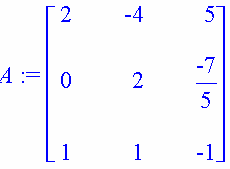 τους αριθμούς λ και τα μη-μηδενικά διανύσματα x έτσι ώστε Ax = λx), προχωρούμε ως εξής: Βρίσκουμε τις ιδιοτιμές με την