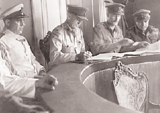 Mετά την ανακωχή των Iταλών, που υπέγραψε ο στρατηγός Mπαντόλιο στις 8 Σεπτεμβρίου του 43, άρχιζε για τα Δωδεκάνησα η σκληρή γερμανική κατοχή.