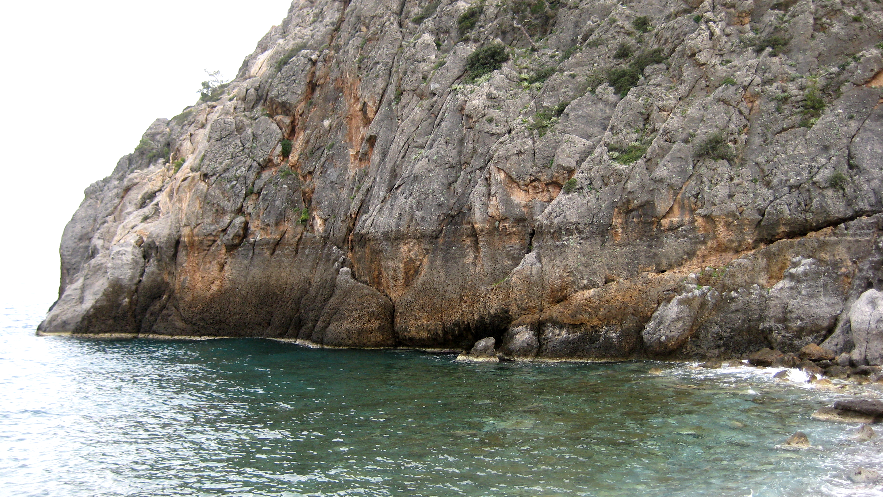 ακτογραµµής για υποθετική άνοδο 0.