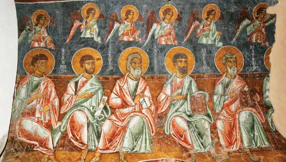 Κυρίως Βυζαντινή περίοδος Μνημειακή Τέχνη - Τοιχογραφίεςονική Η άνθηση της ζωγραφικής τέχνης στην Κύπρο κατά την κομνήνεια περίοδο Μεγάλη άνθηση θα γνωρίσει η βυζαντινή ζωγραφική στην Κύπρο από το
