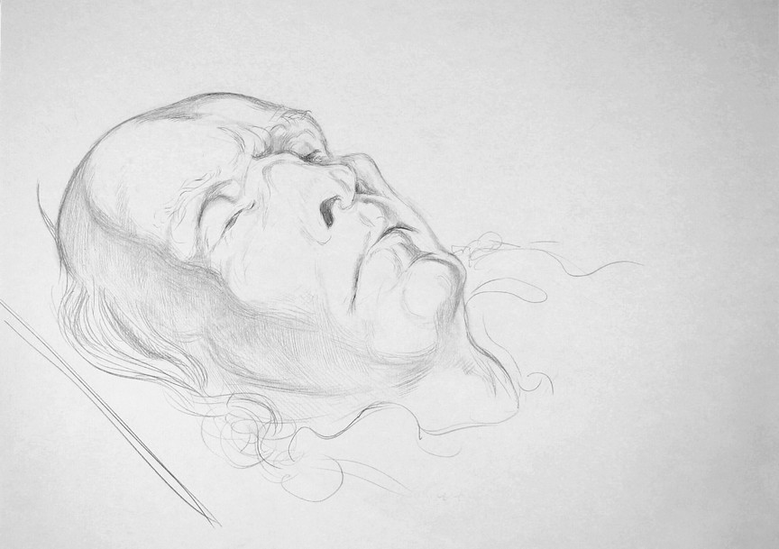 Drawing by Michael Taylor There will be a retiring collection at the end of the service for a John Tavener Memorial Fund which is being set up to benefit creative and intellectual endeavours close to