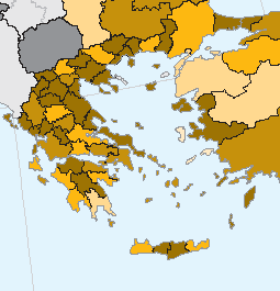 δηµογραφικούς δείκτες, µε βάση στοιχεία του 2010 (της Eurostat) στην