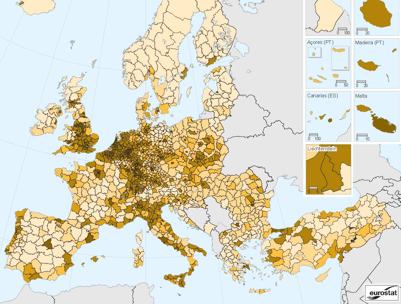 Ηλείας εµφανίζουν µείωση (-1,9% και -3,2% αντίστοιχα), ενώ η αντίστοιχη µεταβολή σε εθνικό επίπεδο είναι +1,8%.