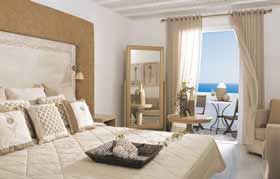 Myconian Collection. Minimal διακόσμηση που υπογραμμίζει τη πολυτέλεια, τη κομψότητα και την άνεση.