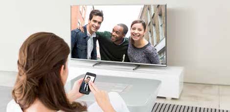 Γι αυτό το λόγο ορισμένες τηλεοράσεις Panasonic περιλαμβάνουν διπλό δέκτη, για περισσότερες επιλογές παρακολούθησης και άνεσης: Διπλή Προβολή: Συνδυάζοντας διπλούς