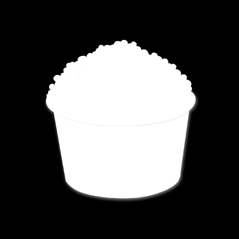 Το µενού του καταστήµατος Dippin Dots περιλαµβάνει: 12 απολαυστικές γεύσεις Dippin Dots Vanilla Ice Cream