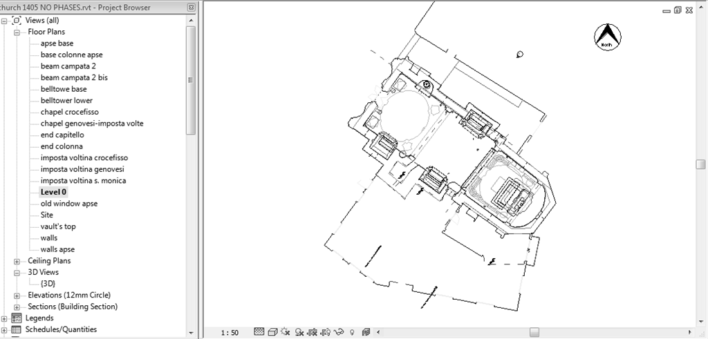 Chapter 3: Case Study-The Church of Santa Maria (Scaria, Italy) positions of the elements) derive from the drawings made based on the laser scanning survey. Figure 3.