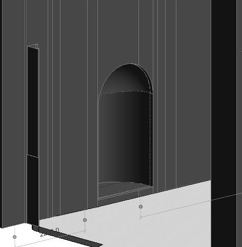 that was placed on an irregular part.