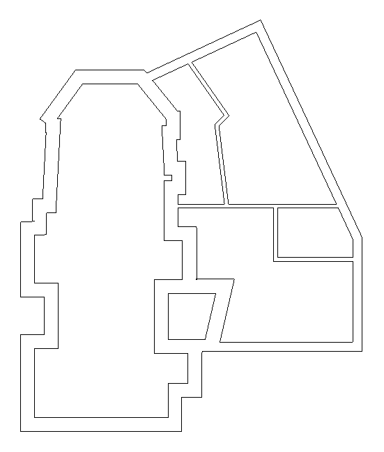 Similarly, another family type, Exterior Scaria bell tower, was made for the walls of the bell tower that differs from Exterior Scaria in the fact that there is no finish on the