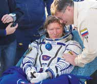 Σε αυτή την αποστολή συνοδεύεται από τον επίσης Ρώσο κοσμοναύτη Μιχαήλ Κορνιένκο και τον Αμερικανό αστροναύτη Σκοτ Κέλι, οι οποίοι θα παραμείνουν στον ISS για ένα έτος ακόμη, αφότου θα έχει φύγει ο