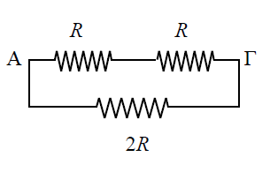 10 30.ΘΕΜΑ Β 2-15423 Β.1 Στο κύκλωμα του παρακάτω σχήματος περιλαμβάνονται δύο λαμπτήρες Λ 1 και Λ 2, διακόπτης Δ και μια ηλεκτρική πηγή.