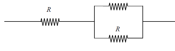 1 Τρείς αντιστάτες με αντιστάσεις R, R και 2R, συνδέονται μεταξύ τους όπως φαίνεται στο κύκλωμα του διπλανού σχήματος. Στο κύκλωμα πρόκειται να συνδεθεί μια ηλεκτρική πηγή στα σημεία Α, Γ.