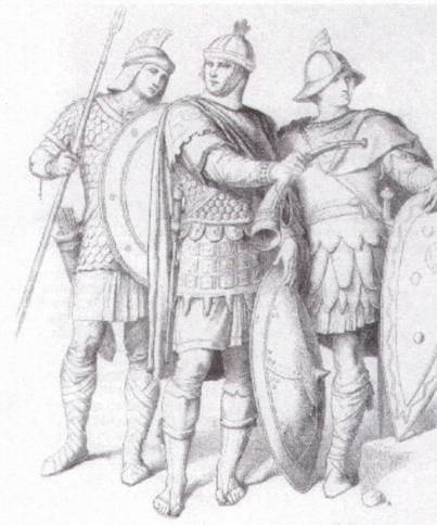 ΒΥΖΑΝΤΙΝΗ ΠΕΡΙΟ ΟΣ (330-1453 µ.χ.) Αρχικά το στρατό τον αποτελούσαν κυρίως Βάρβαροι µισθοφόροι κατά το Ρωµαϊκό πρότυπο.