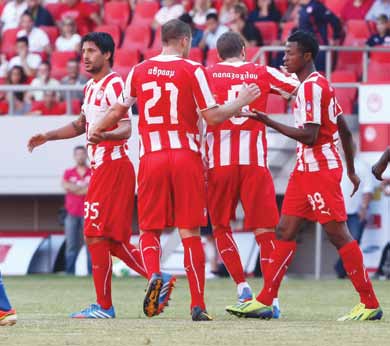 ΘΕΜΑ match program Ο Ολυμπιακός άνοιξε φέτος λογαριασμό στο Κύπελλο νικώντας 5-1 τον Φωκικό! Στις 12 Φεβρουαρίου ο Θρύλος μετέβη στο Περιστέρι, έτοιμος να αποκλείσει τον Ατρόμητο.
