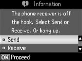 Bağlı bir telefondan faks gönderme Αποστολή φαξ από συνδεδεμένο τηλέφωνο Fax de la un telefon conectat Факс от свързан телефон Şayet alıcı telefon ve faks işlemleri için aynı numarayı kullanıyorsa,