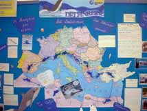 Η αξιόλογη αυτή δουλειά εκτέθηκε στην είσοδο του Σχολείου.