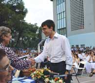 Κοινότητας του Λυκείου, Μάριος Γαβριήλογλου και η αντιπρόεδρος Ελεάννα Κυρτάτου.