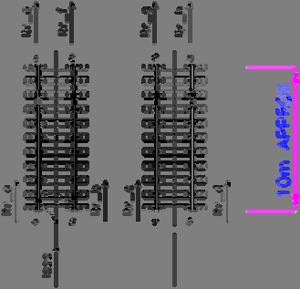 Κατά το βραχυκύκλωμα μετρήθηκαν δυο μεγέθη: Το ρεύμα που περνά από τον προσωρινό αγωγό διασύνδεσης της εναέριας γραμμής με τη σιδηροτροχιά, I SCC.