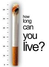 Κάπνισμα: η πρακτική της εισπνοής καπνού προερχόμενου από την καύση φύλλων του φυτού καπνός. Η καύση γίνεται συνήθως σε τσιγάρο, πίπα, πούρο ή με άλλο τρόπο.