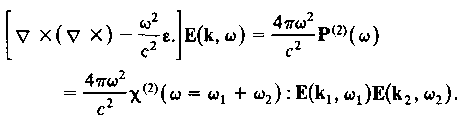 54 Όπως φαίνεται εδώ, οι µη γραµµικές επιδεκτικότητες εµφανίζονται ξεκάθαρα ως συντελεστές σύζευξης, οι οποίοι καθορίζουν το ποσοστό της µεταφερόµενης ενέργειας µεταξύ των τριών κυµάτων.