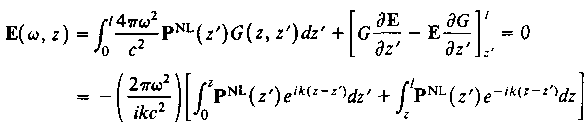 59 8) (3.2 Εάν γράψουµε (3.29) και επιβάλουµε τις συνοριακές συνθήκες καµιά αλλαγή πλάτος δε θα συµβεί έξω από το µέσο, τότε έχουµε στο z = 0 και 1 +, δείχνοντας ότι και (3.29) δίνει τις (3.30).