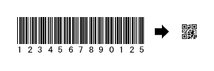 Εικόνα Β9: Ένας κώδικας QR αυτού του μεγέθους, μπορεί να αποθηκεύσει 300 αλφαριθμητικούς χαρακτήρες ΜΙΚΡΟ ΜΕΓΕΘΟΣ ΕΚΤΥΠΩΣΗΣ Αφού ένας κώδικας QR,