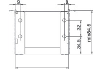 0011 86 x 400 mm γκρι (Ral 9006) γκρι (Ral 9006) σετ 10 σετ 10 σετ 10 σετ 10 σετ 10