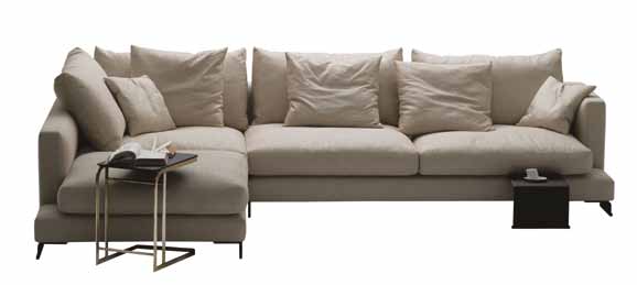 Τριθέσιος γωνιακός καναπές Laztime του οίκου