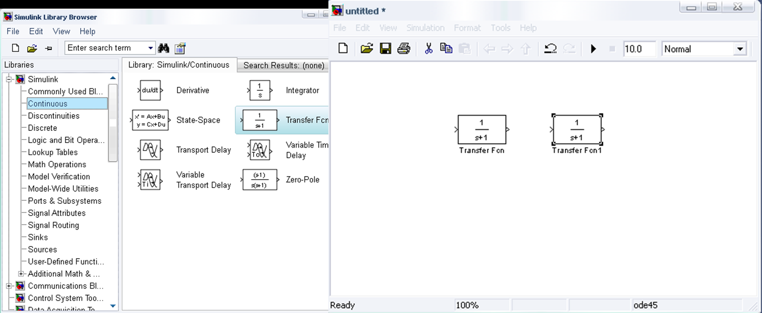 6. Εισαγωγή στο Simulink Στην ενότητα αυτή θα κάνουμε μία εισαγωγή σε βασικές έννοιες του Simulink που περιέχει το MATLAB.