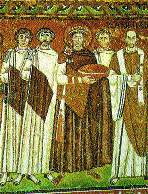 2. Η εποχή του Ιουστινιανο (6ος αι. µ.χ.) Ο Ιουστινιαν ς σφράγισε µε το έργο του τον 6ο αιώνα.