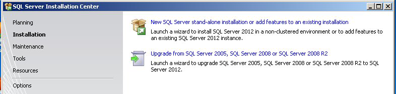 Κεφάλαιο 1. Εγκατάσταση και Περιβάλλον του SQL Server 2012 Σύνοψη Στο παρόν κεφάλαιο περιγράφονται τα βασικά βήματα εγκατάστασης του SQL Server.