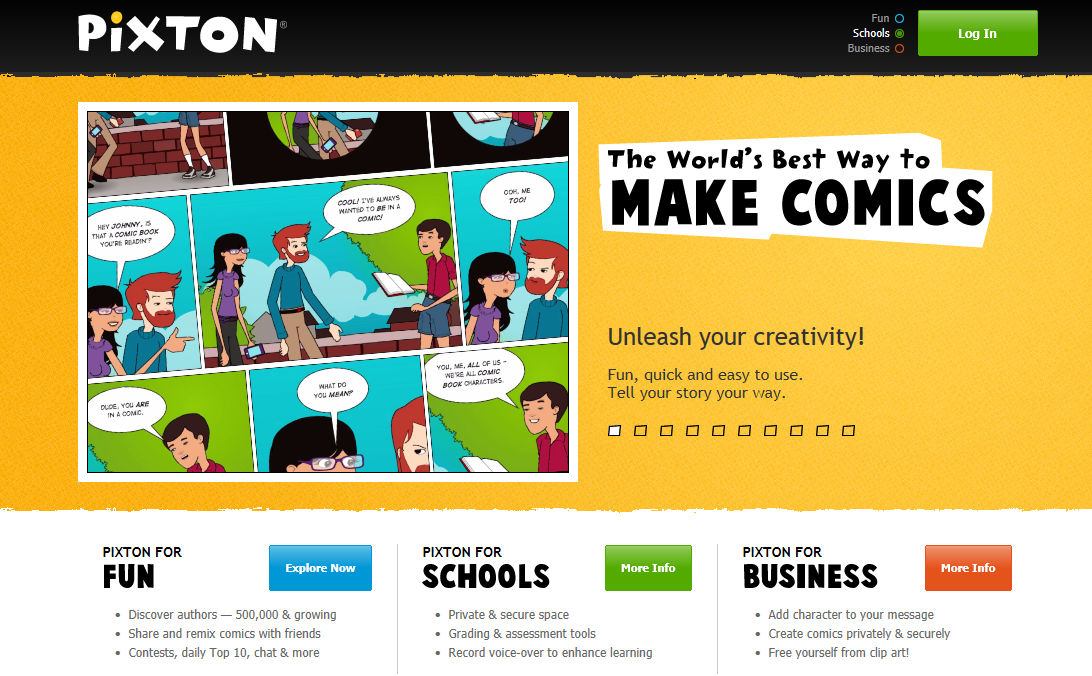 Δικτυακά Εργαλεία Δημιουργίας κόμικς (web comics) Σύντομο κόμικ (Strip Creators) http://www.toondoo.com/ http://www.bbc.co.uk/doctorwho/comicmaker/ http://www.