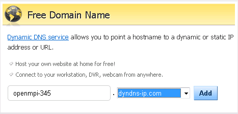 οποιαδήποτε δωρεάν υπηρεσία που συσχετίζει μια δυναμική IP με ένα όνομα FQDN. 2. Συνδεθείτε με το φυλλομετρητή στη διεύθυνση http:/ /dyn.