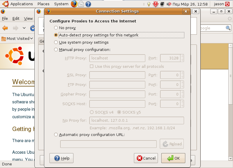 3.3 Σηαθμοί εργαζίας Ubuntu 3.3.1 Υειποκίνηηη πύθμιζη ηος ζηαθμού επγαζίαρ για Αςηόμαηο ενηοπιζμό πςθμίζεων ημείωζη: Οη ξπζκίζεηο πνπ αθνινπζνχλ ζα πξέπεη λα γίλνπλ γηα θάζε ρξήζηε ηνπ ζηαζκνχ εξγαζίαο ρσξηζηά.
