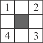 22. Write each of the numbers 0, 1, 2, 3, 4, 5, 6 in the squares to make the addition correct. Which digit will be in the grey square?