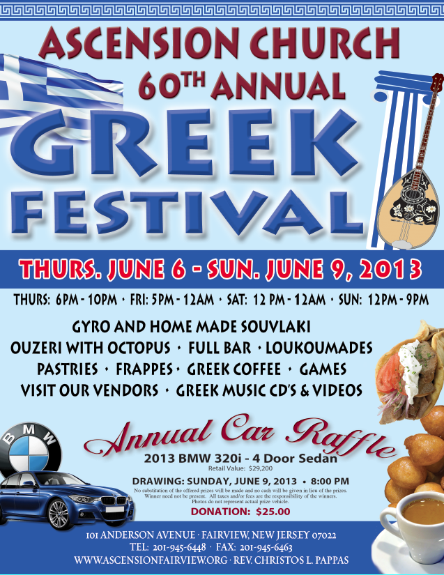 2014 61ST ANNUAL GREEK FESTIVAL 61ST ANNUAL THURS, JUNE