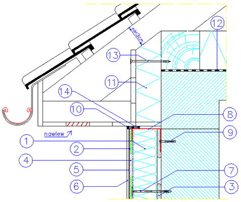 ATLAS STOPTER K-10 / ATLAS HOTER U / ATLAS HOTER S. / 6. Τελικός σοβάς από 1.5mm έως 3.mm λείος ή γραφίατος ATLAS CERMIT / 8. Αλουμινένιο τεμάχιο στήριξης. 9.