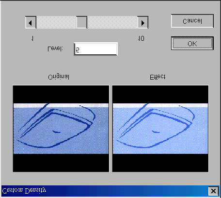 COLOR WIZARD [Ο ΗΓΟΣ χρωματων] Το εργαλείο Color Wizard [Οδηγός χρωµάτων] σάς επιτρέπει να ρυθµίσετε τη συνολική ποιότητα της σαρωµένης εικόνας.