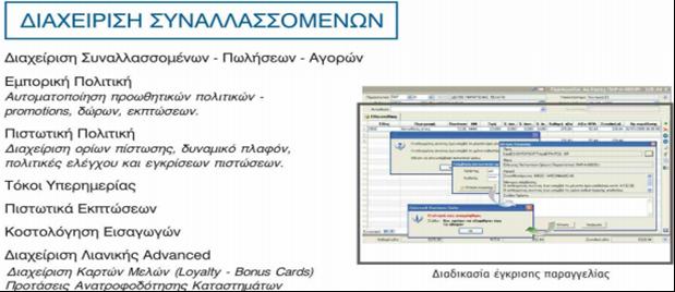 Εικόνα 2.32: Διαχείριση Συναλλασσομένων 2.2.8 User Interface Εικόνα 2.