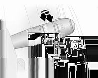 Όργανα και χειριστήρια 67 Κόρνα Υαλοκαθαριστήρας/ σύστημα πλύσης παρμπρίζ Υαλοκαθαριστήρες παρμπρίζ Αυτόματη λειτουργία υαλοκαθαριστήρων με αισθητήρα βροχής Πιέστε το j.
