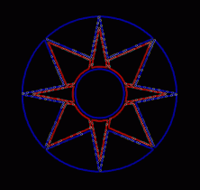 ο αριθμός της Ίσις (Ασταρώθ) είναι το 8 και ο αριθμός του πενταγράμμου είναι το 5: 8+5= 13. Ο αριθμός του Ένκι είναι το 40, ακόμα ένας συνδυασμός που είναι 5 x 8 = 40.