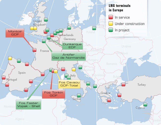Ο Τερματικός Σταθμός ΥΦΑ στη νήσο Ρεβυθούσα αποτελεί έναν από τους δεκατέσσερις σταθμούς παραλαβής και αεριοποίησης υγροποιημένου φυσικού αερίου που λειτουργούν σήμερα στην Ευρώπη και στη λεκάνη της
