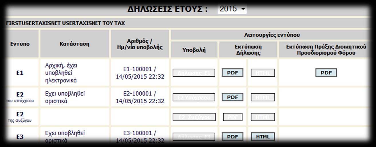 3. Να δείτε και να αποκθκεφςετε ςτον υπολογιςτι ςασ το φορολογικό οδθγό για τισ φετινζσ δθλϊςεισ (οδθγίεσ ςυμπλιρωςθσ αναλυτικζσ επεξθγιςεισ πινάκων και κωδικϊν), 4.