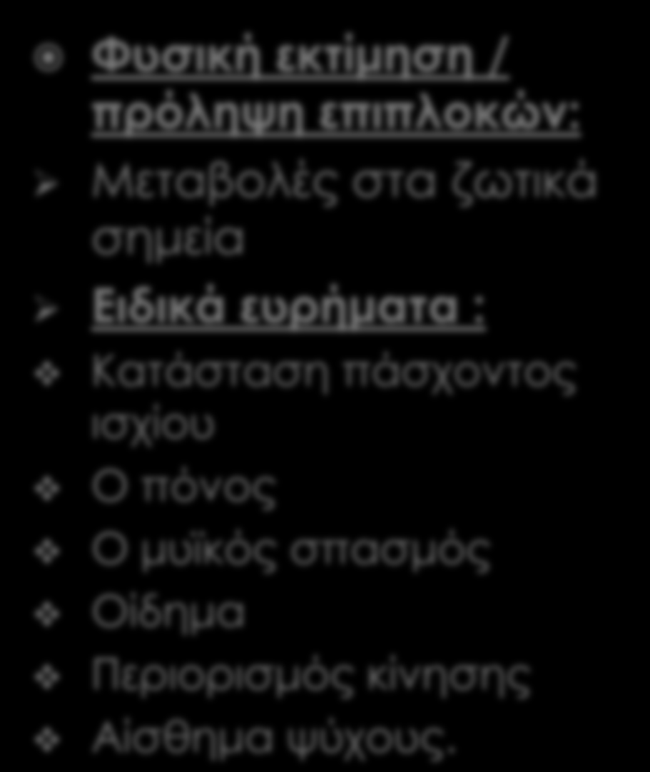 Λήψη ιστορικού : Ηλικία & φύλο Επάγγελμα Διαιτητικές συνήθειες