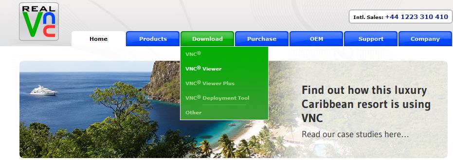 3.3 Start VNC Server Τώρα μπορείτε να κατεβάσετε από το http://www.realvnc.
